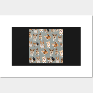 Corgis Posters and Art